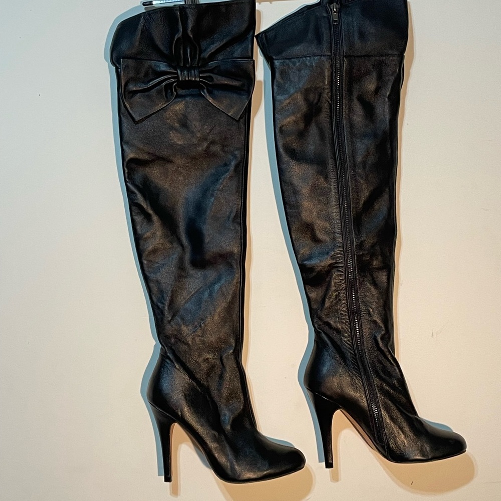 Alannah Hill Oh Perfect Star black boots 7 - Picture 3 of 11